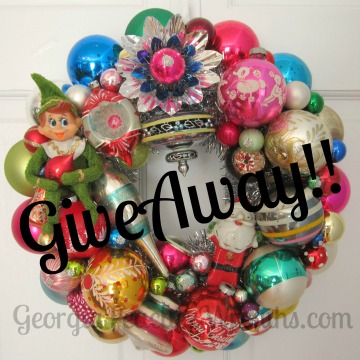 Wreath Giveaway at RetroRenovation